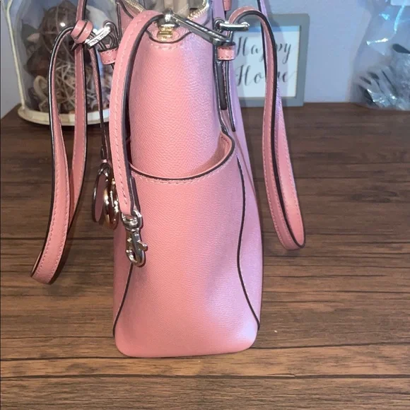 Michael Kors Coral Pink Tote Bag - Picture 8 of 15